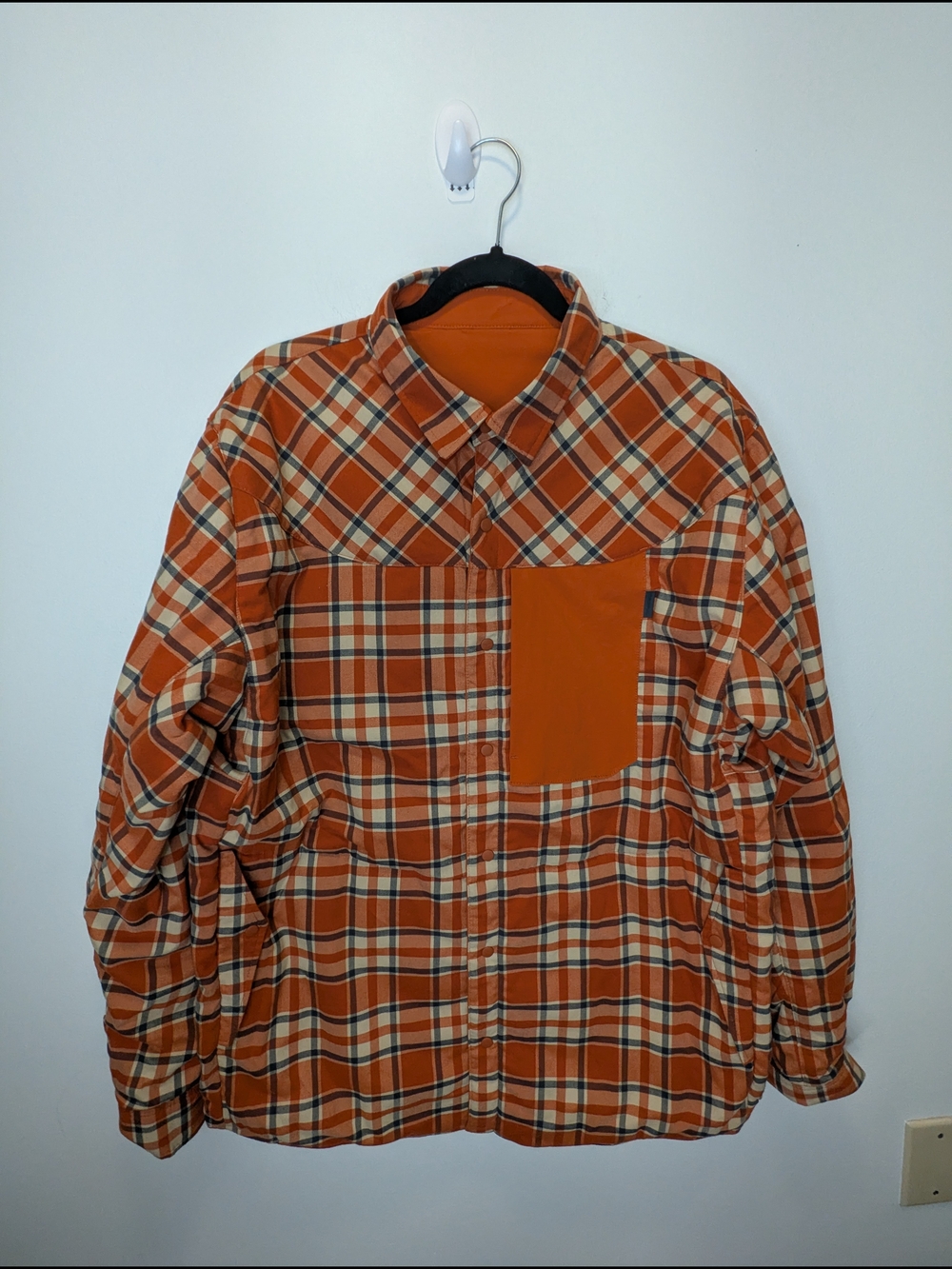 Magpul Reversible Tech Logger Jacket Men's Large Flannel Plaid Lined Snap Front
